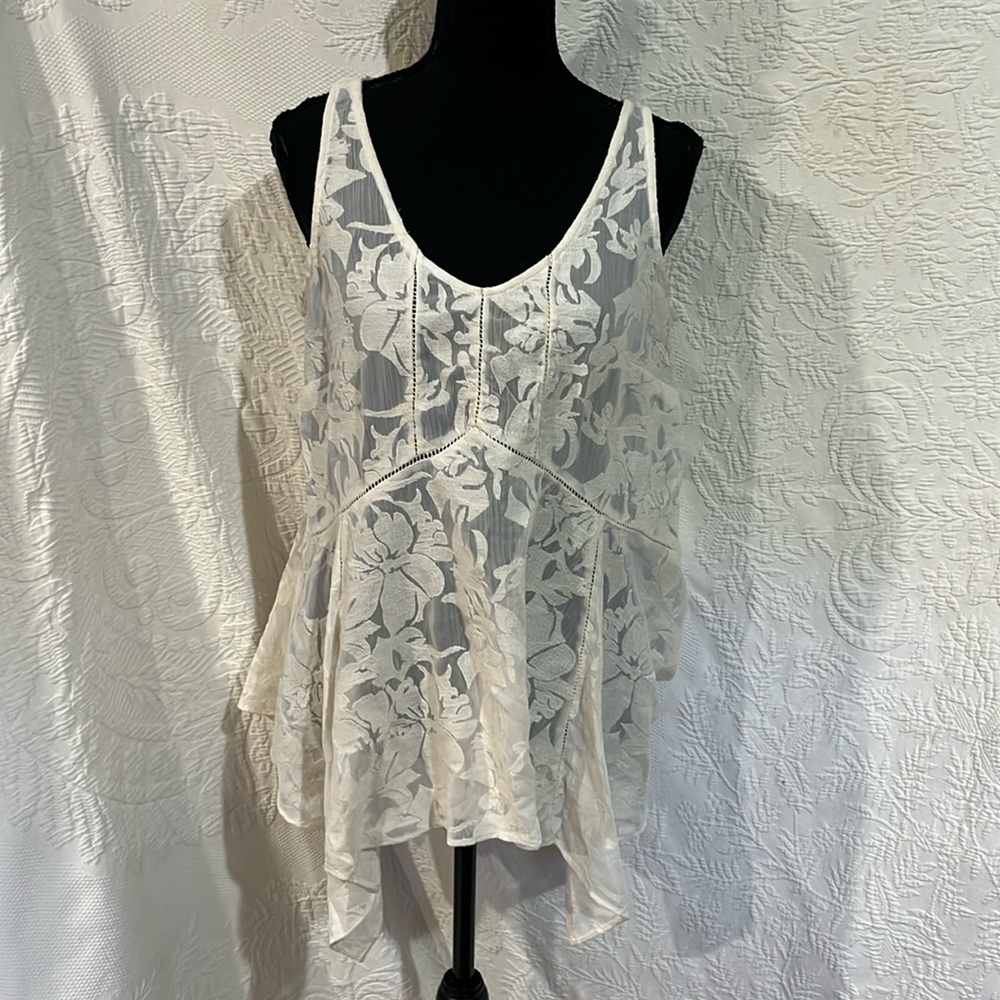 Vanessa Virginia asymmetrical‎ top, size small